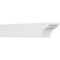 Ekena Millwork Standard Yorktown Architectural Grade PVC Rafter Tail, 6"W X 6"H X 30"L RFTP06X06X30YOR - alternate 1